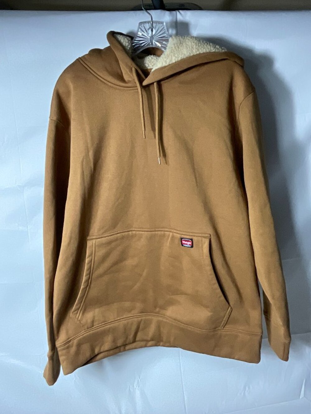 Wrangler Tan Pullover Hoodie Men’s